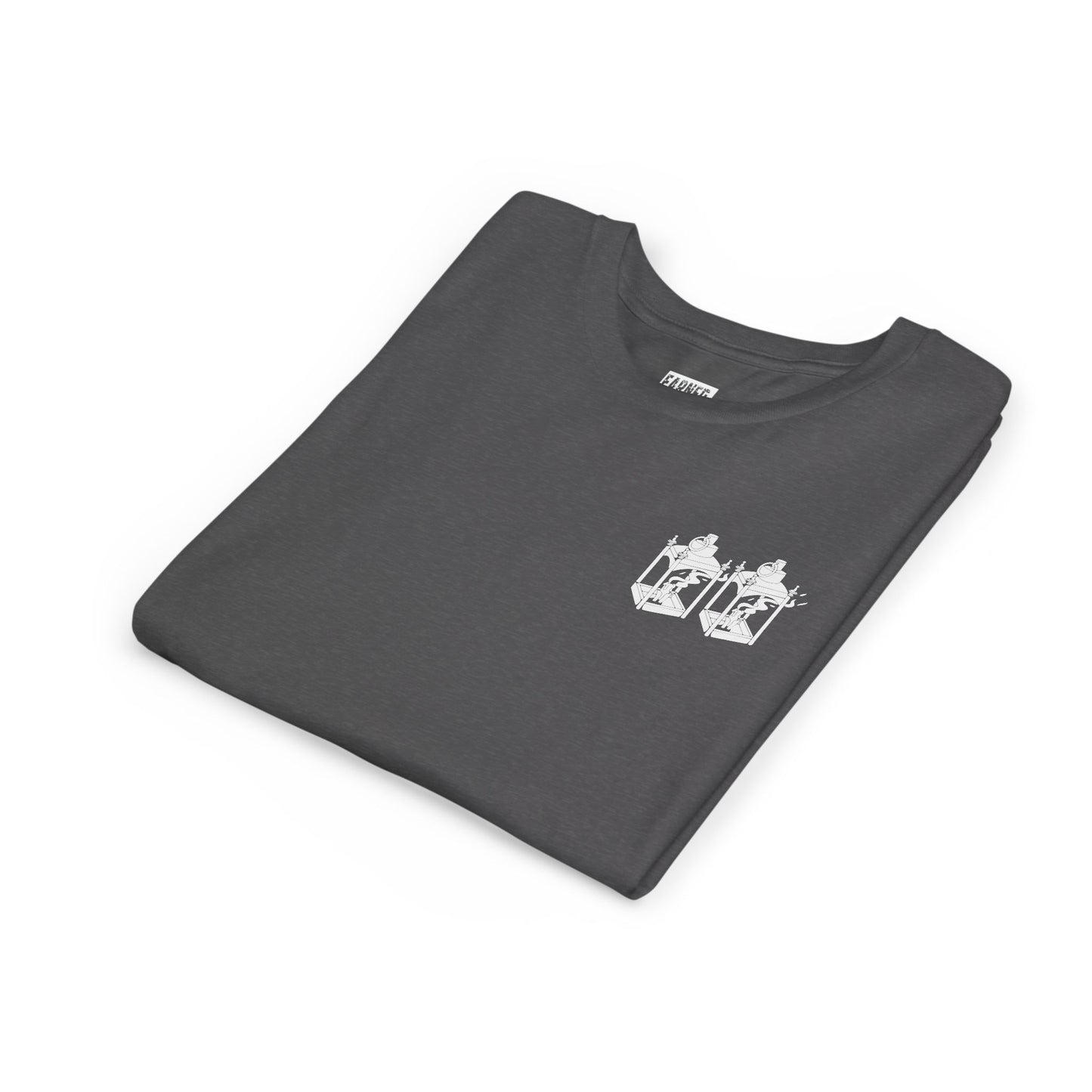 ONE IF BY LAND, TWO IF IT'S A DOUBLE Youth Tee (Paul Revere White)