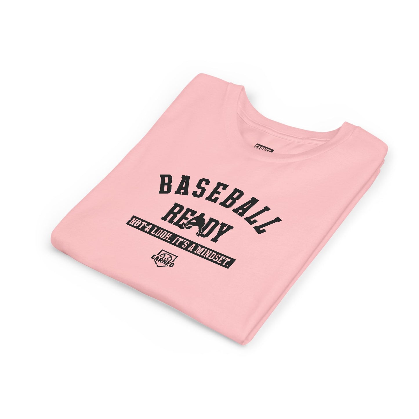 BASEBALL READY Youth Tee (Black Font)