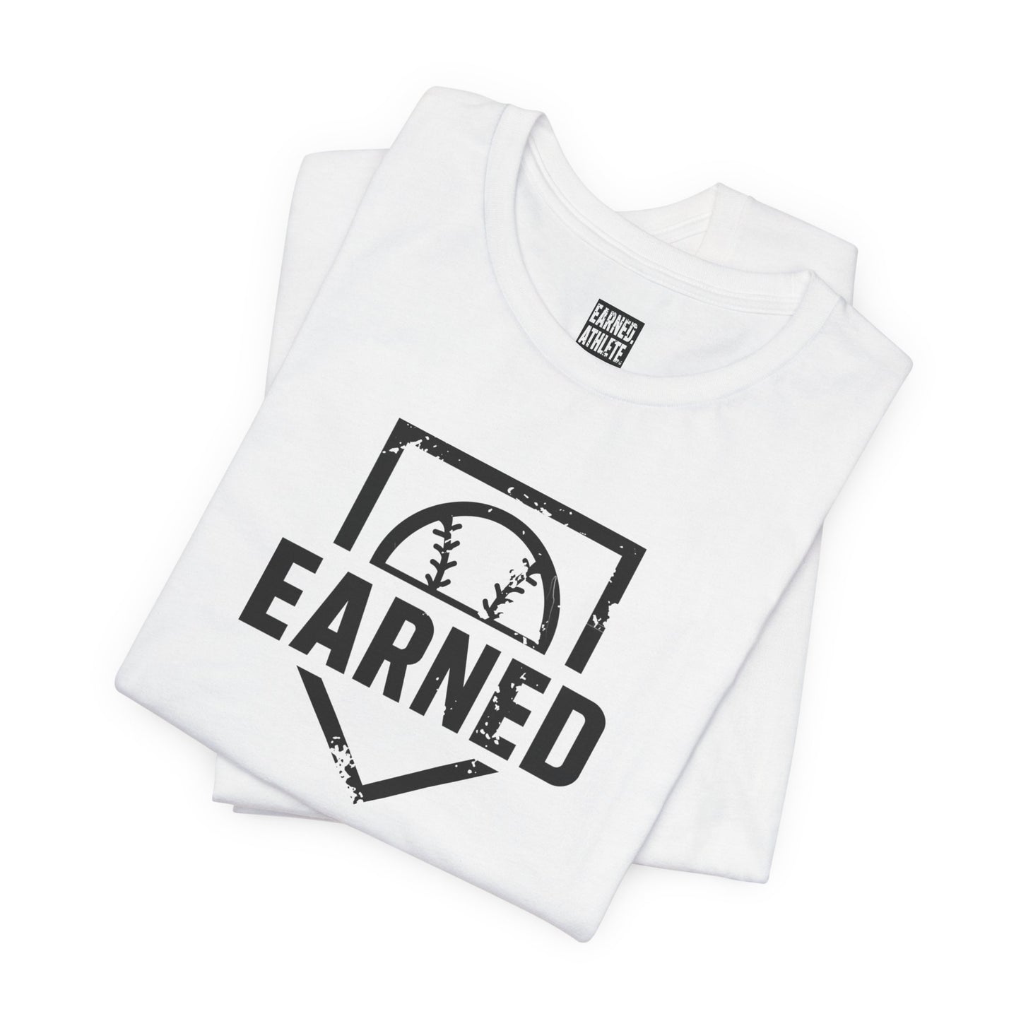 EARNED Logo Tee (Black Logo)
