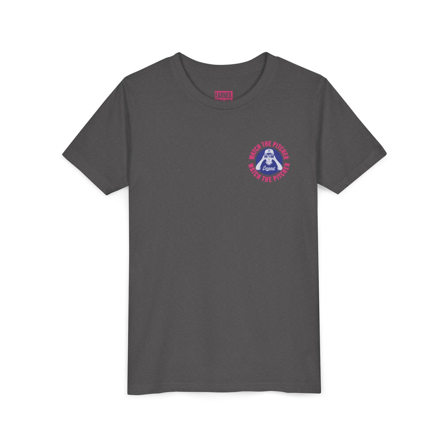 WATCH THE PITCHER Youth Tee - DUGOUT CHANT Collection