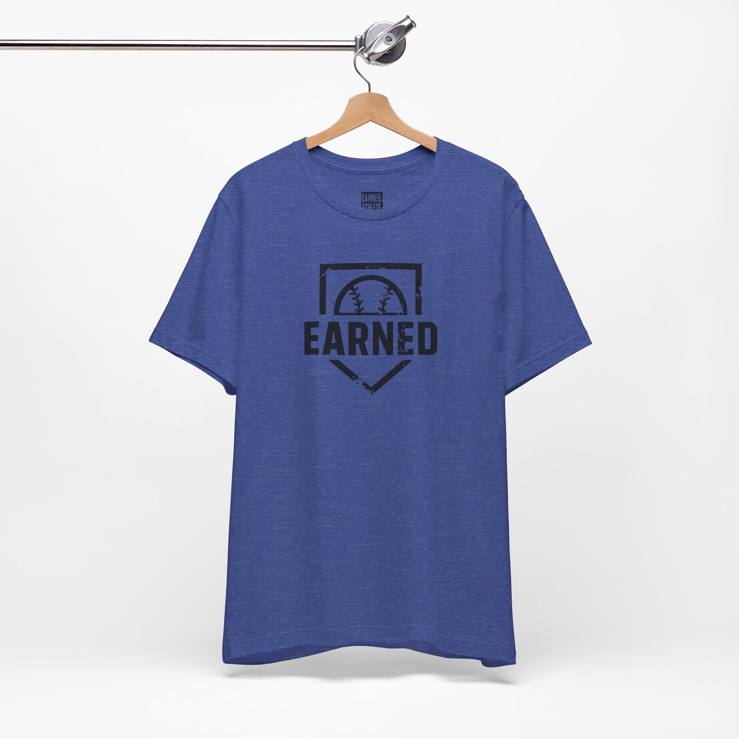 EARNED Logo Tee (Black Logo)