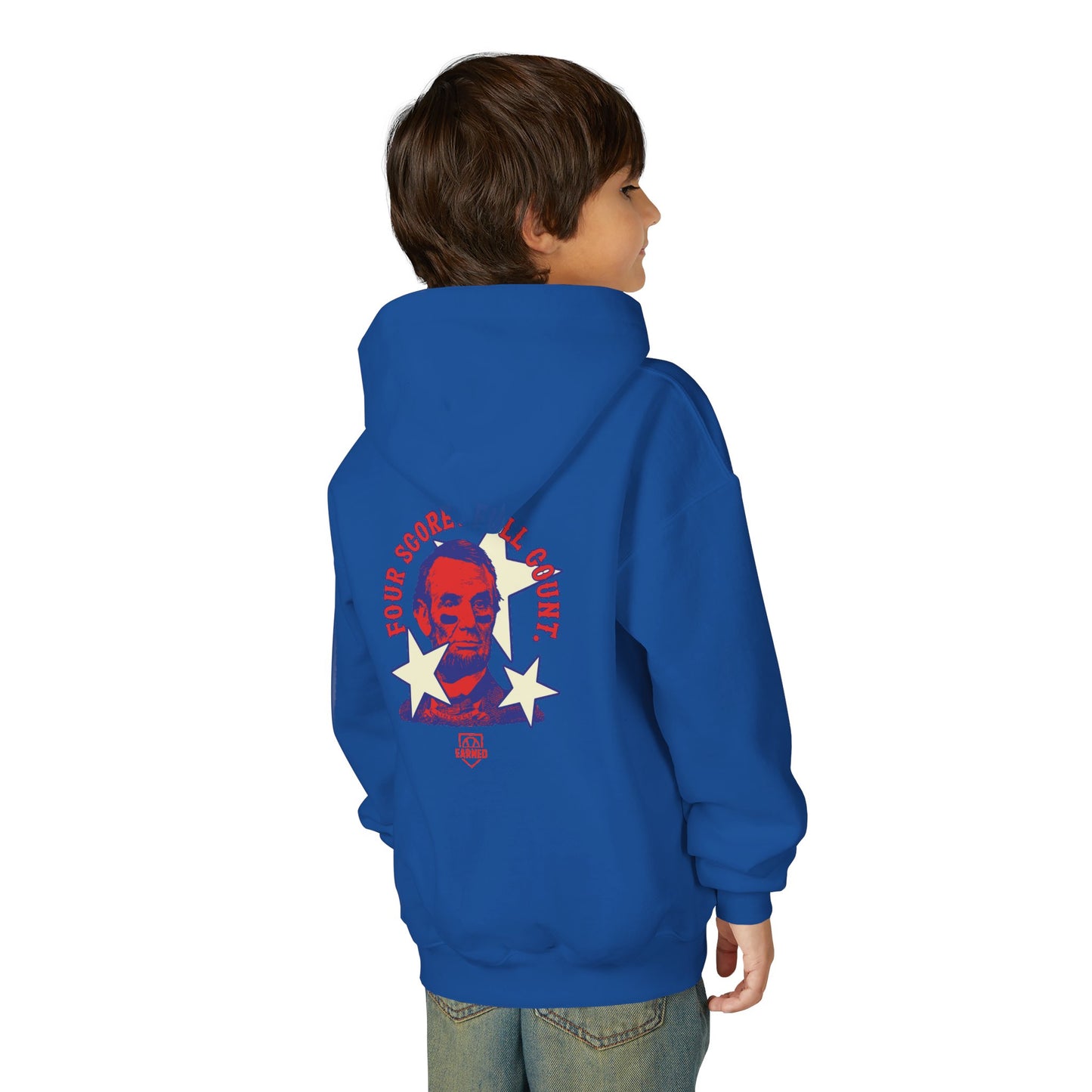 FOUR SCORE, FULL COUNT Youth Hoodie - AMERICA 250 Collection
