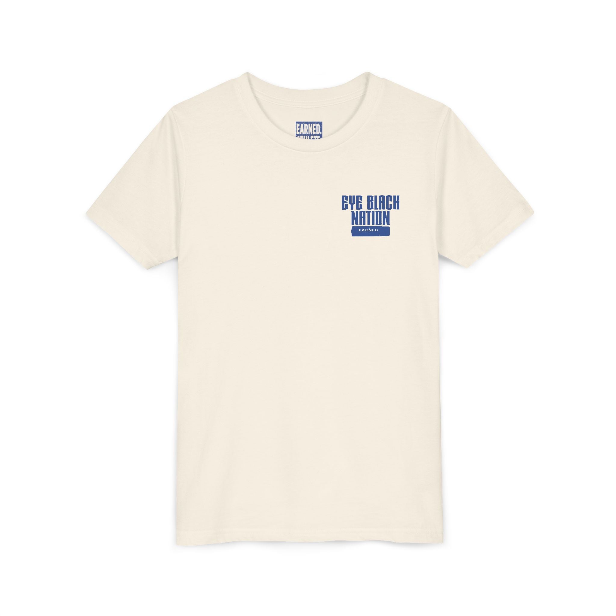 EYE BLACK NATION / WARRIOR Youth Tee (Blue Font)