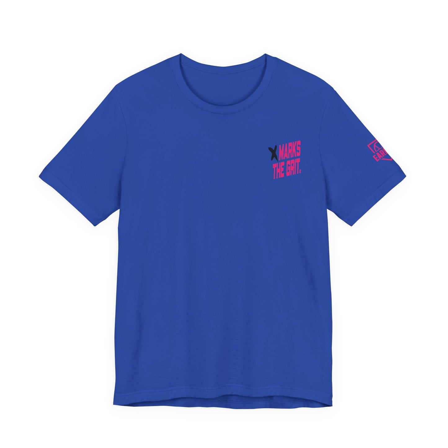 X MARKS THE GRIT Tee (Black X, Pink font)
