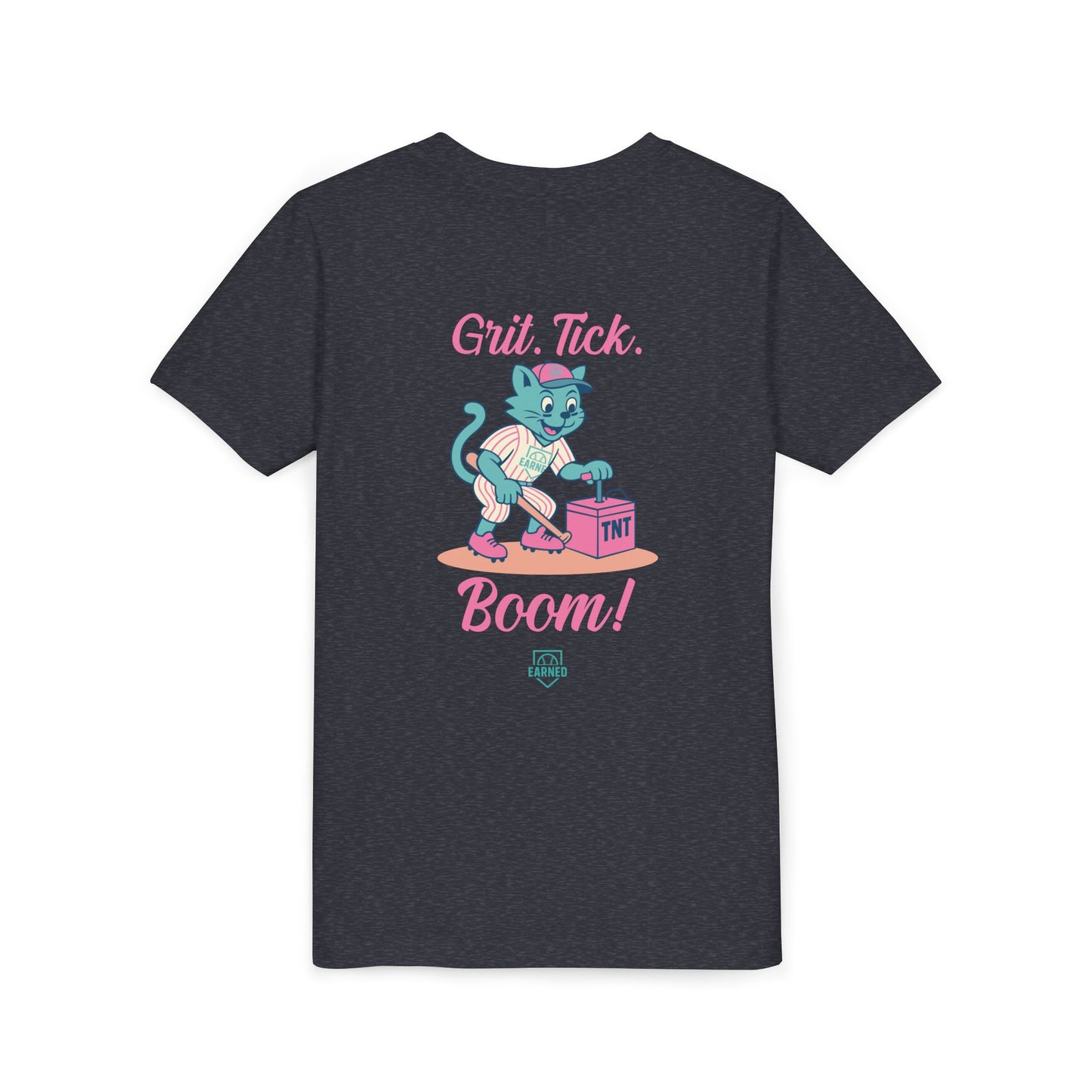 GRIT. TICK. BOOM! Youth Tee - TOMFOOLERY Collection