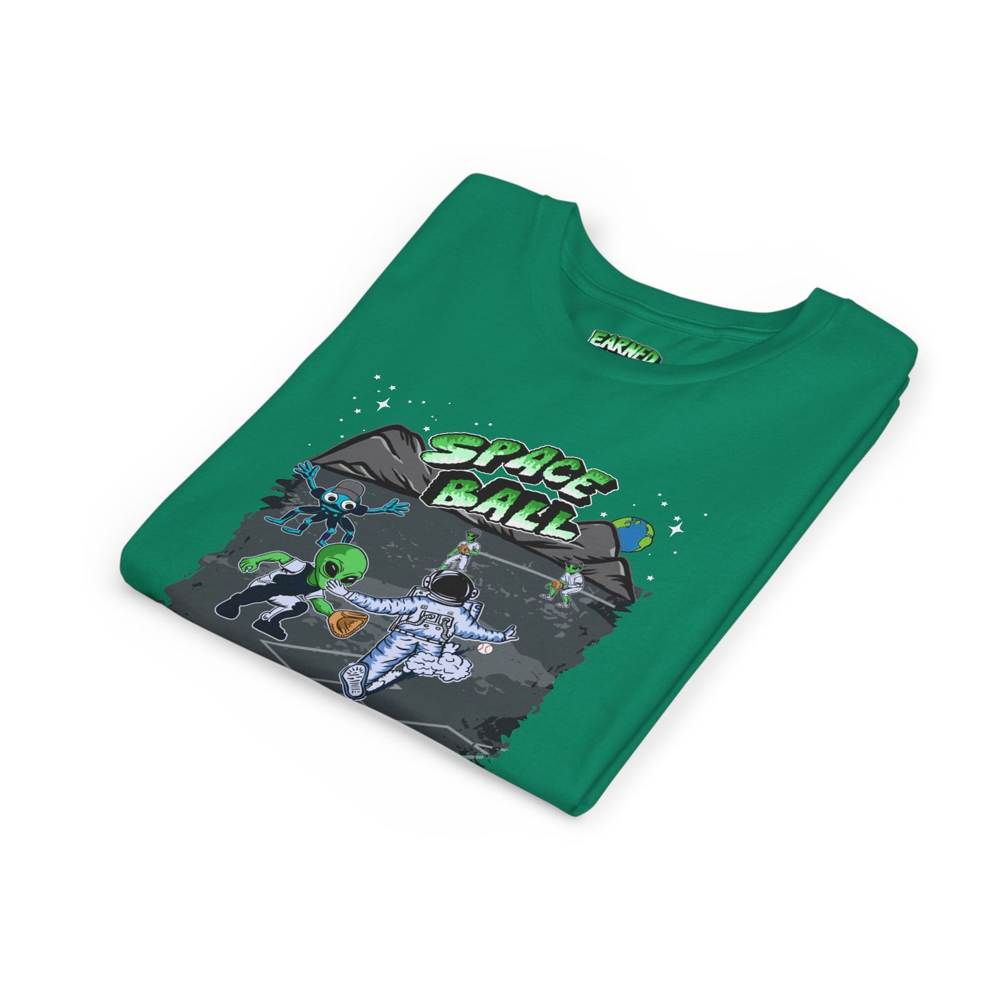 SPACE BALL: PLAY AT THE PLATE Youth Tee (Color)