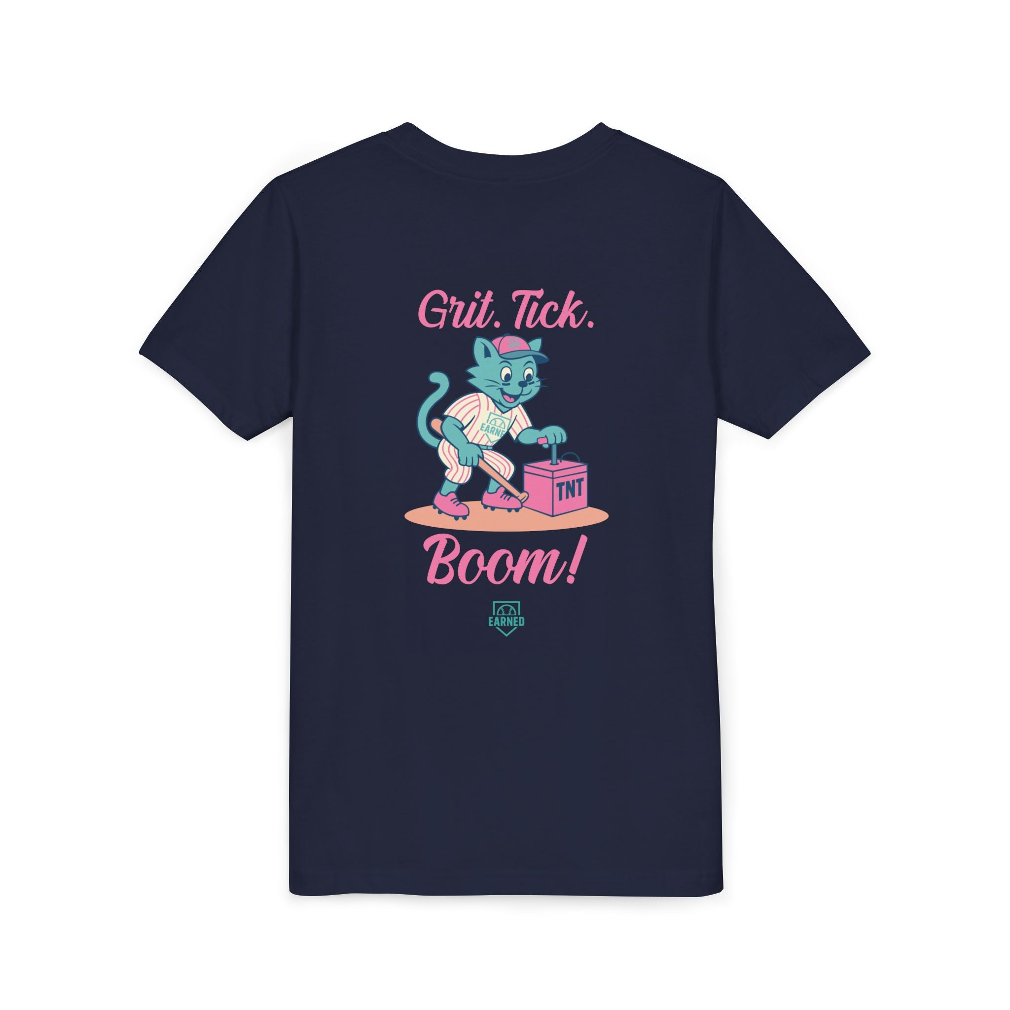 GRIT. TICK. BOOM! Youth Tee - TOMFOOLERY Collection