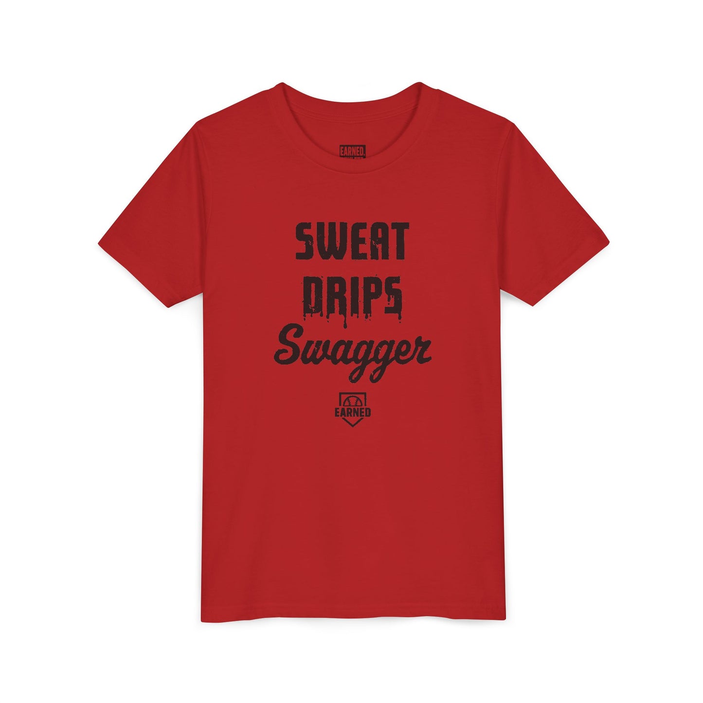 SWEAT DRIPS SWAGGER Youth Tee (Black Font)