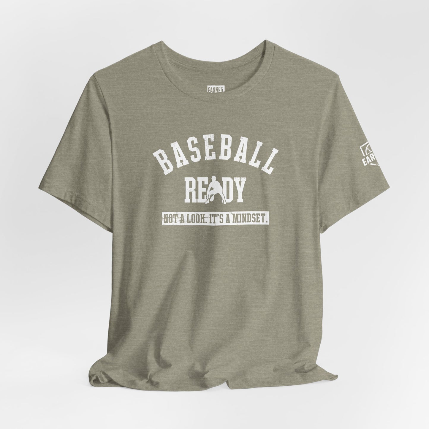 BASEBALL READY Tee (White Font)