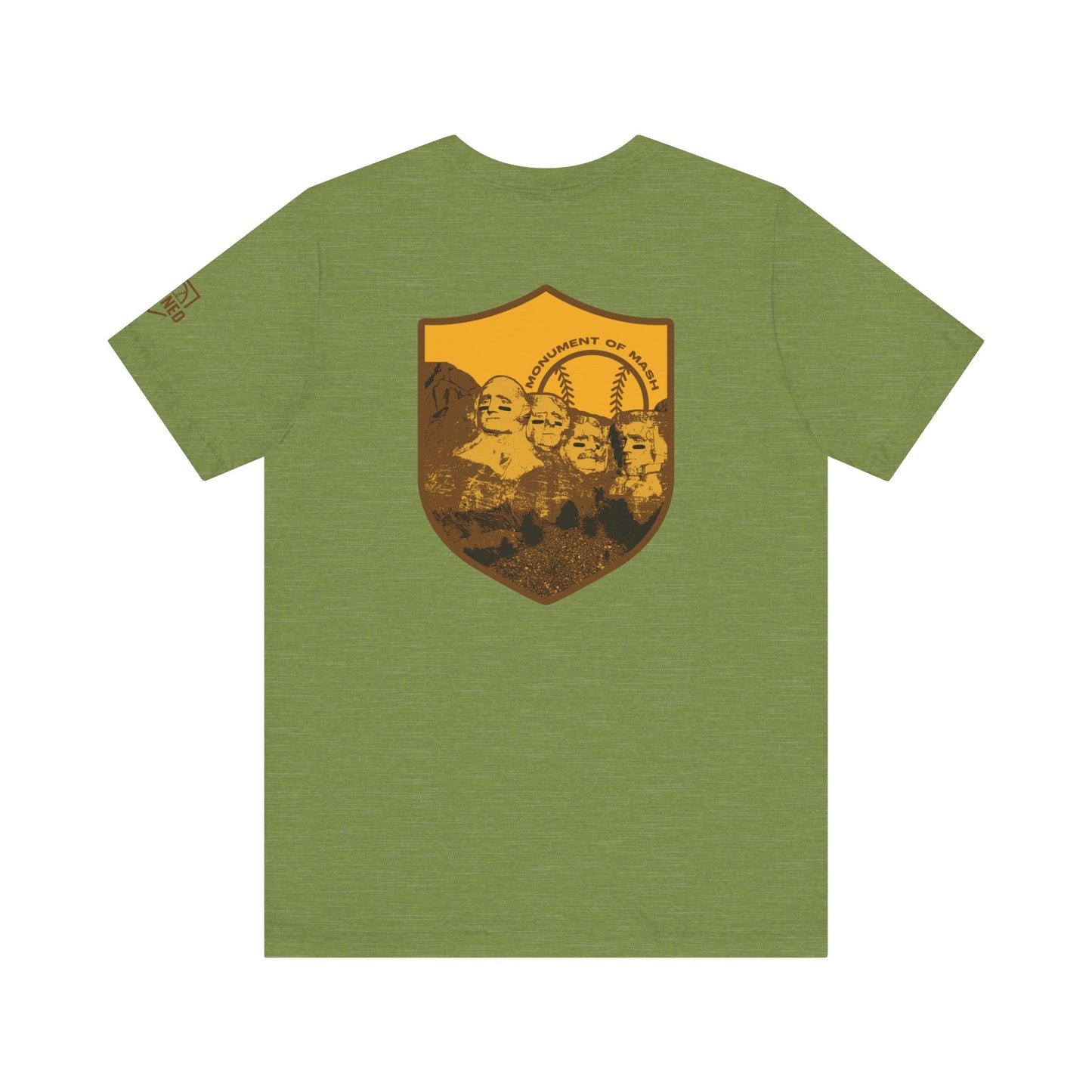 MONUMENT OF MASH Tee (Gold & Brown)