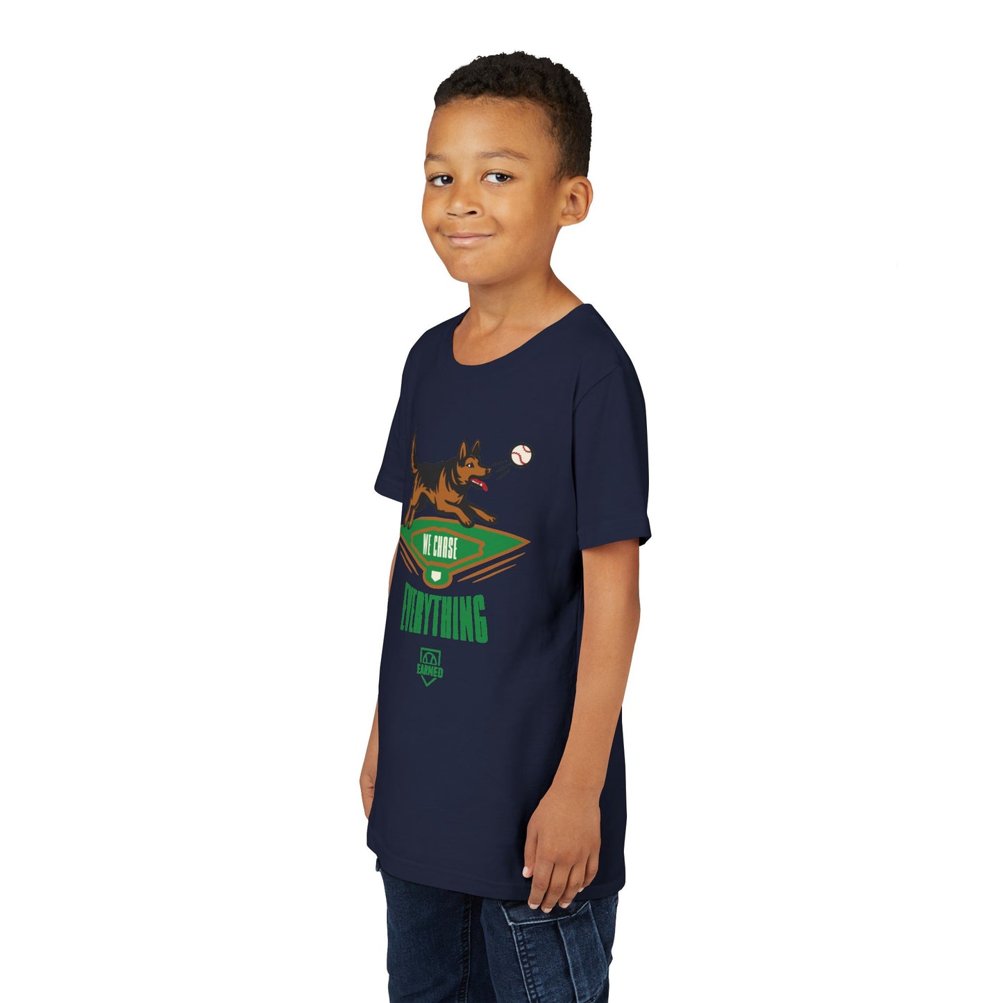 WE CHASE EVERYTHING Youth Tee - BARK PARK Collection