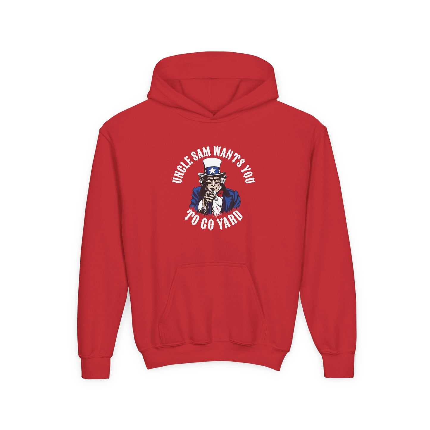 UNCLE SAM WANTS YOU TO GO YARD Youth Hoodie - AMERICA 250 Collection