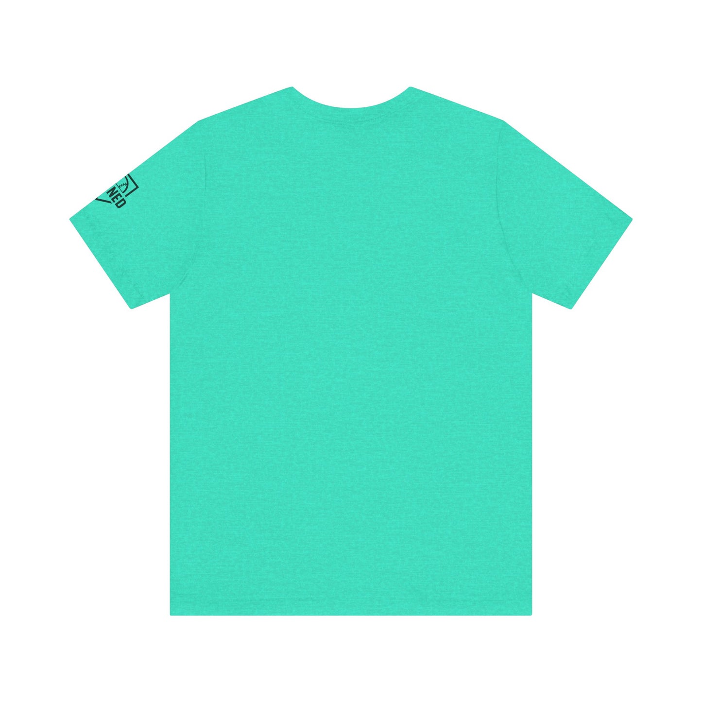 SWEAT FIRST. SHINE LATER. Tee (Black Font)