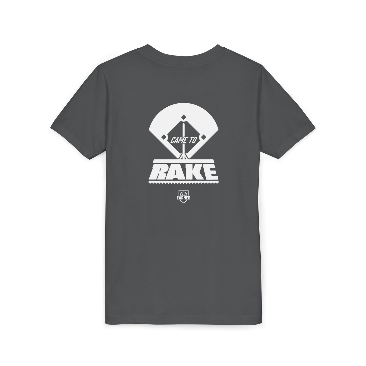 CAME TO RAKE Youth Tee (White Font)