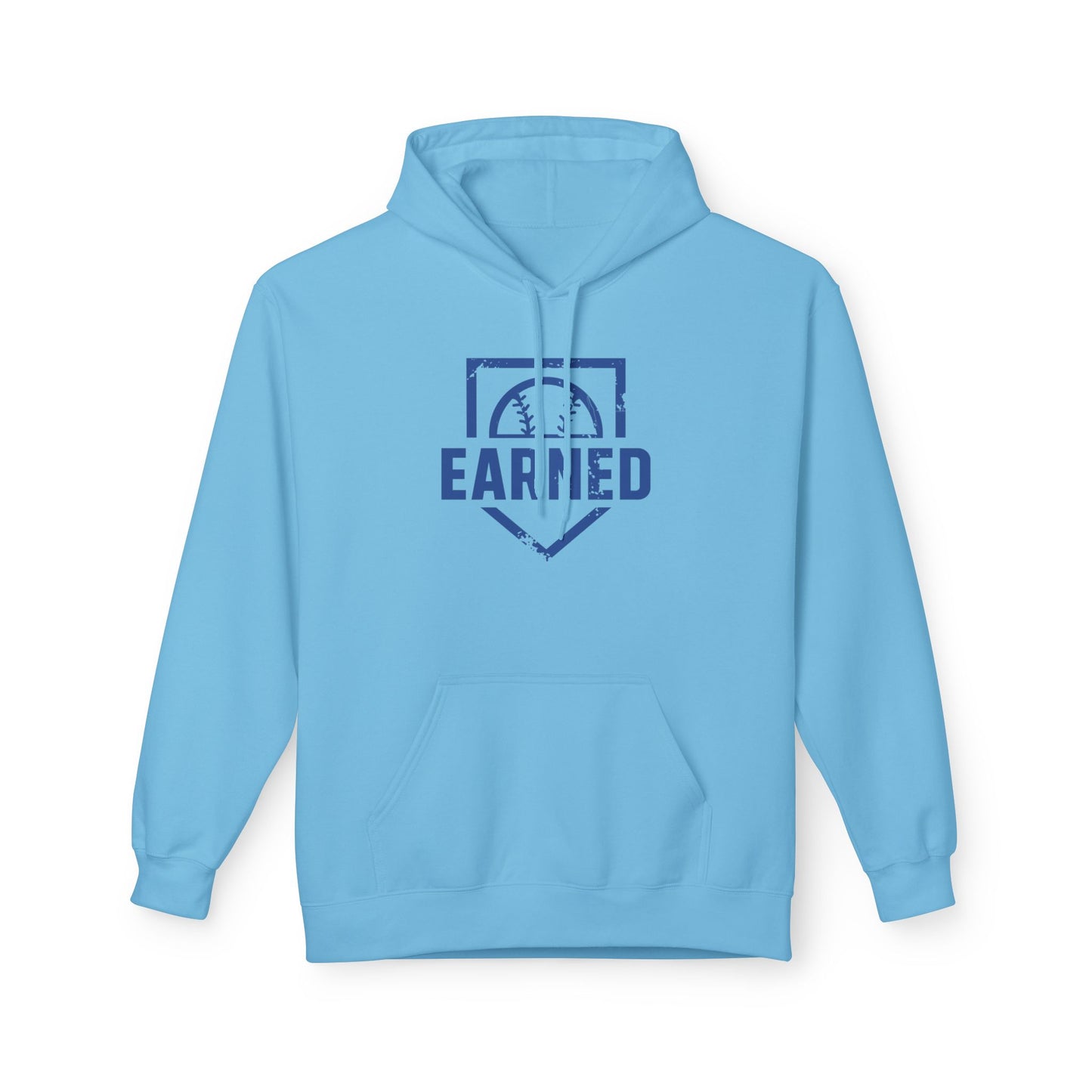 EARNED Logo Hoodie (Blue Font)