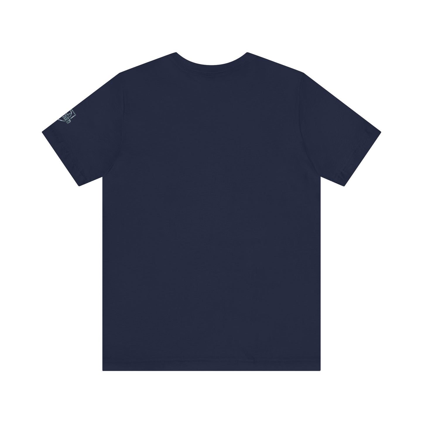 SHOWING UP ADDS UP TEE (White & Gray Camo Font)