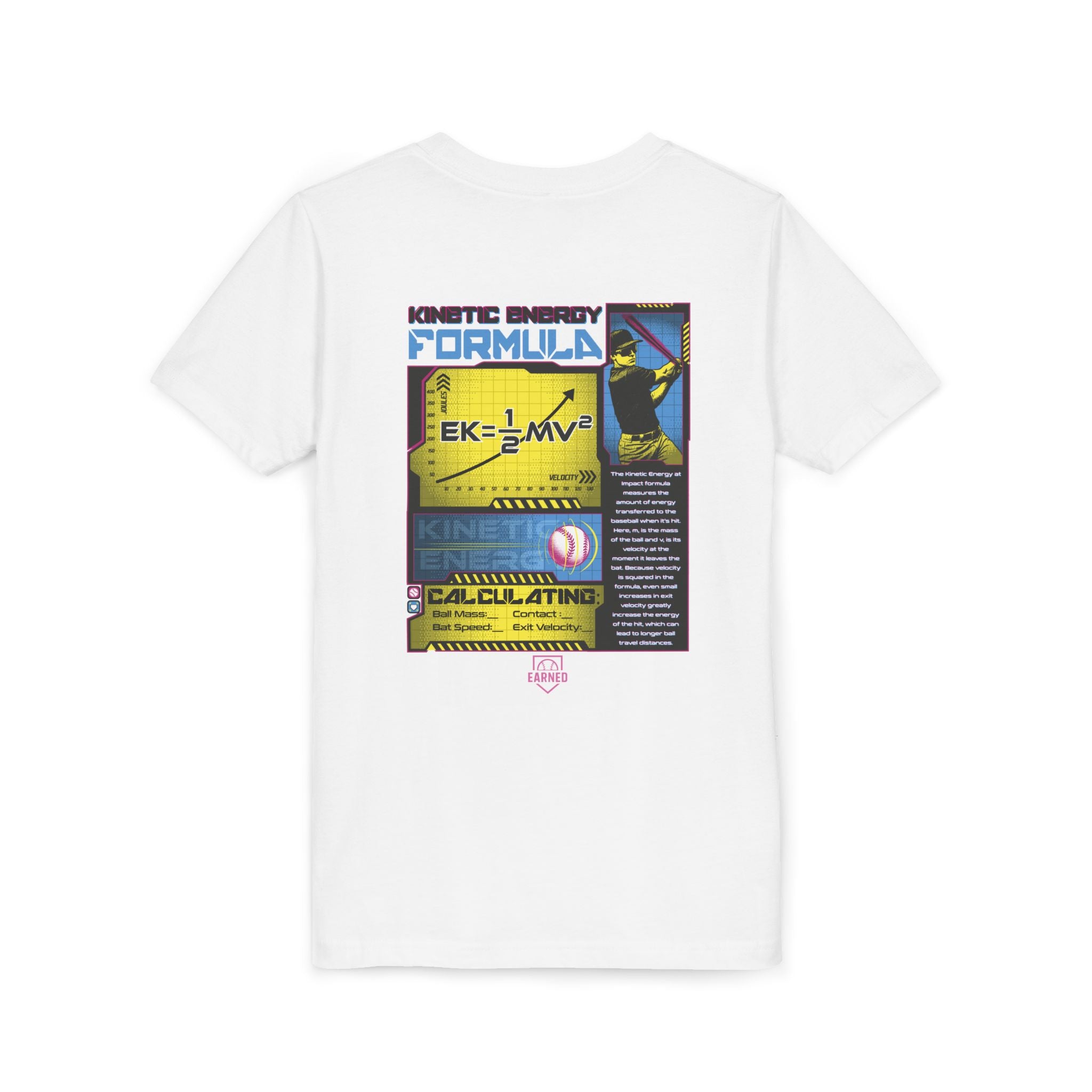 KINTEIC ENERGY FORMULA Youth Tee - BASEBALL IQ Collection