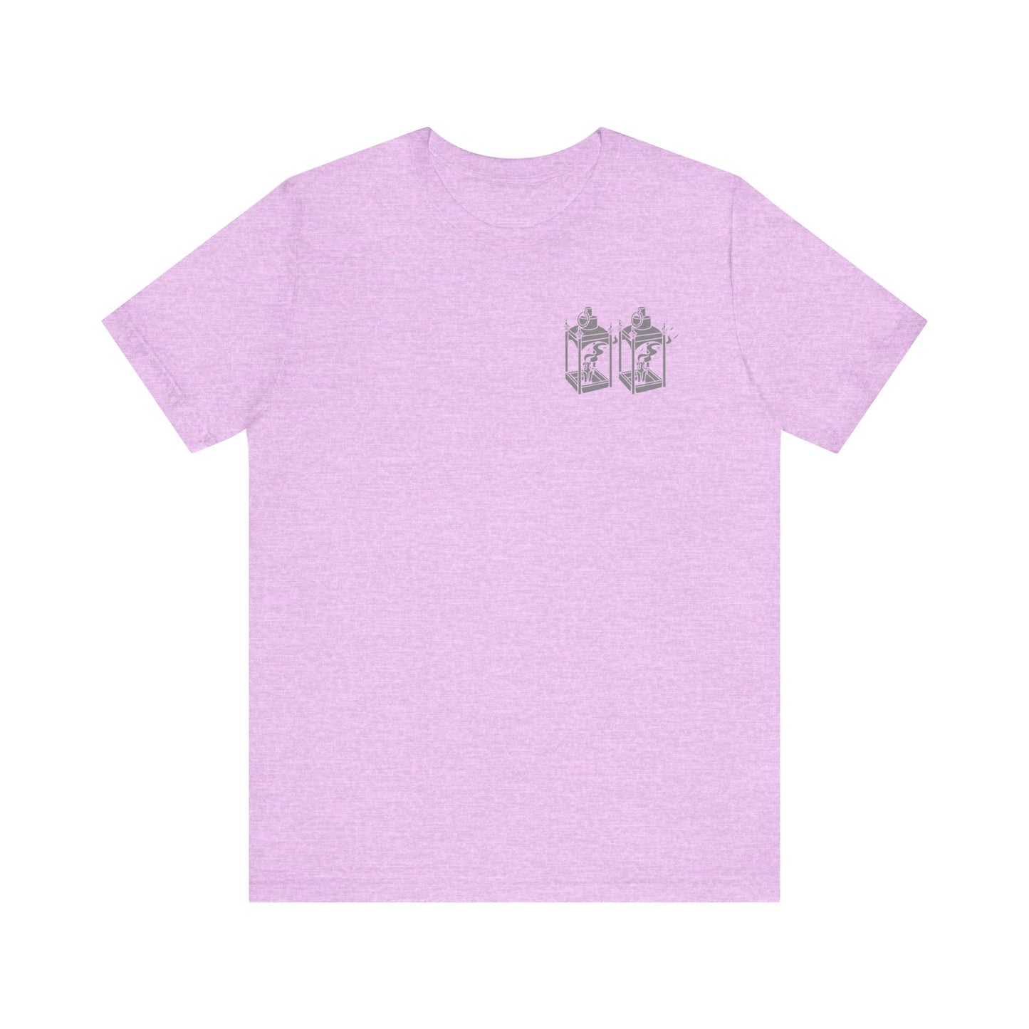 ONE IF BY LAND, TWO IF IT'S A DOUBLE Tee (Gray Font)