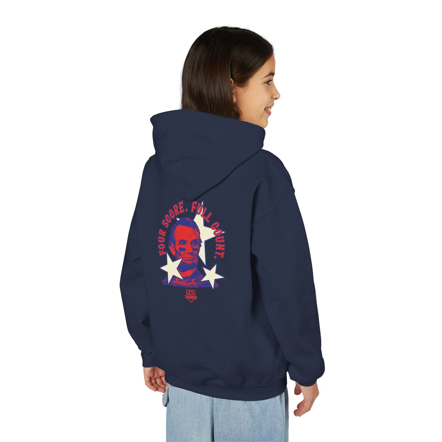 FOUR SCORE, FULL COUNT Youth Hoodie - AMERICA 250 Collection