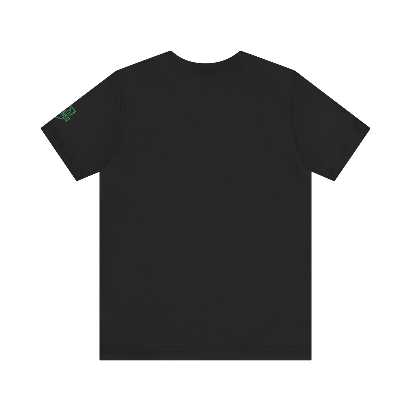SHOWING UP ADDS UP Tee (Green Camo Font)