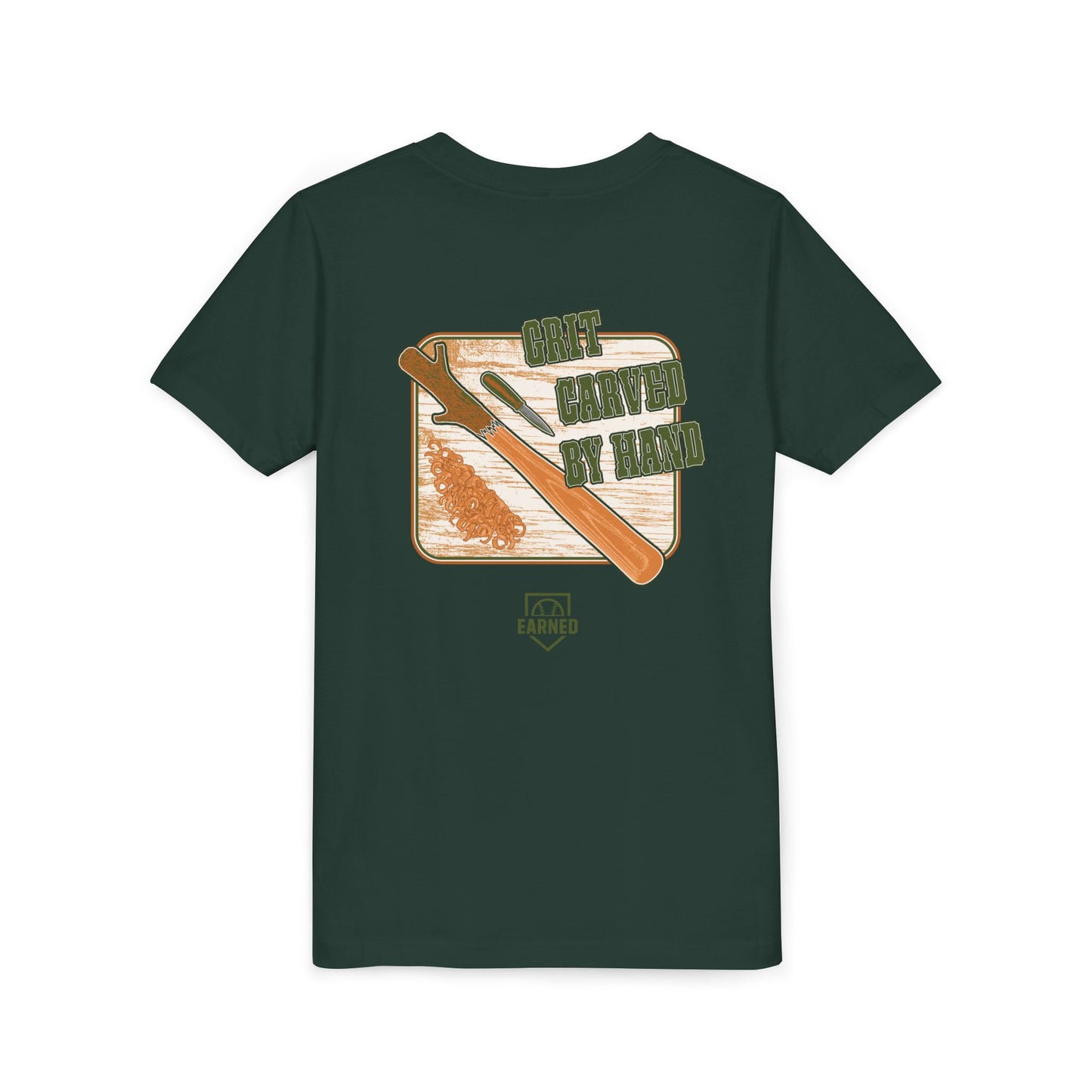 GRIT CARVED BY HAND Youth Tee - LUMBER JACK Collection