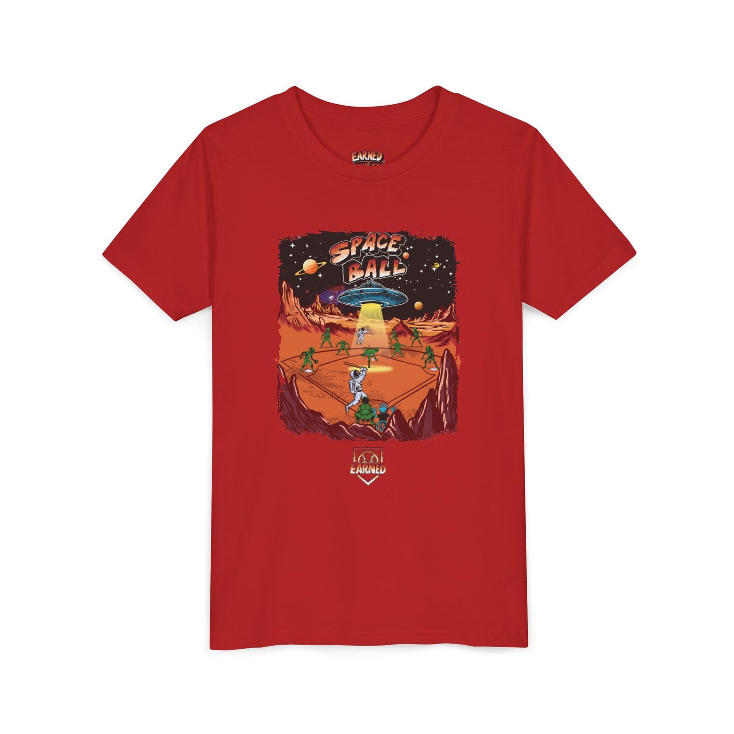 SPACE BALL: INFIELD FLY ABDUCTION Youth Tee (Color)