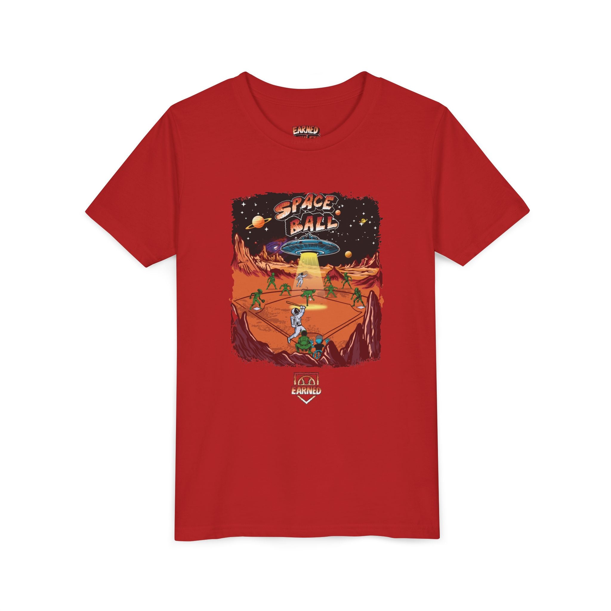 SPACE BALL: INFIELD FLY ABDUCTION Youth Tee (Color)