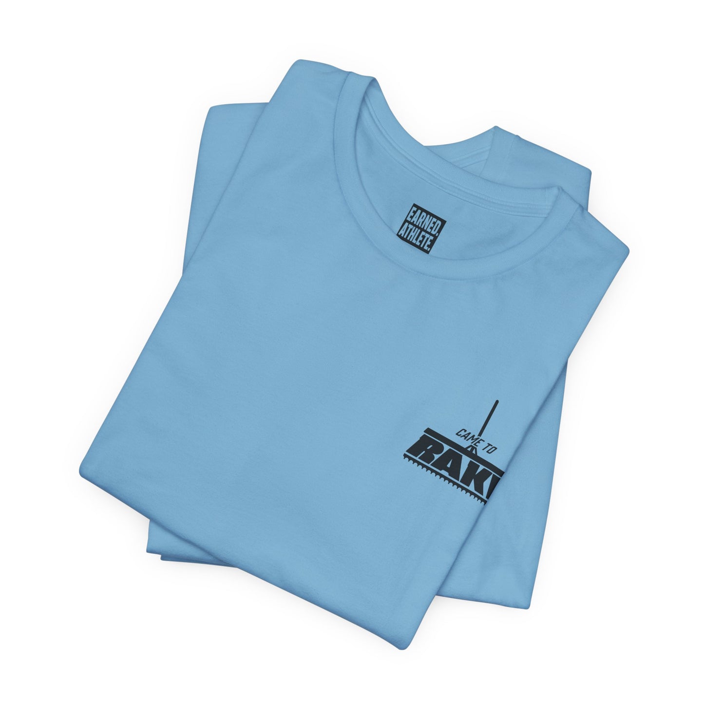 CAME TO RAKE Tee (Black Font)