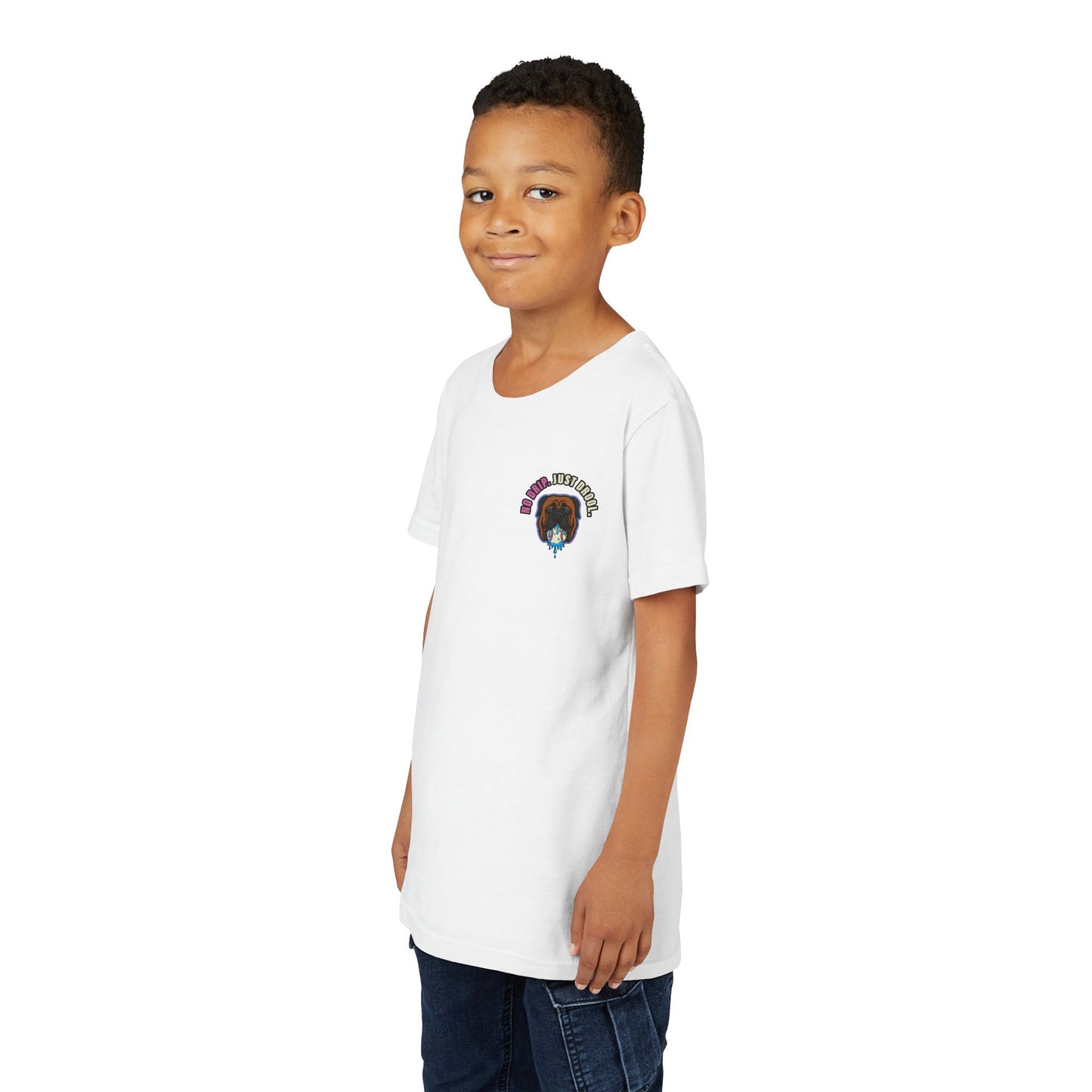 NO DRIP. JUST DROOL. Youth Tee - BARK PARK Collection
