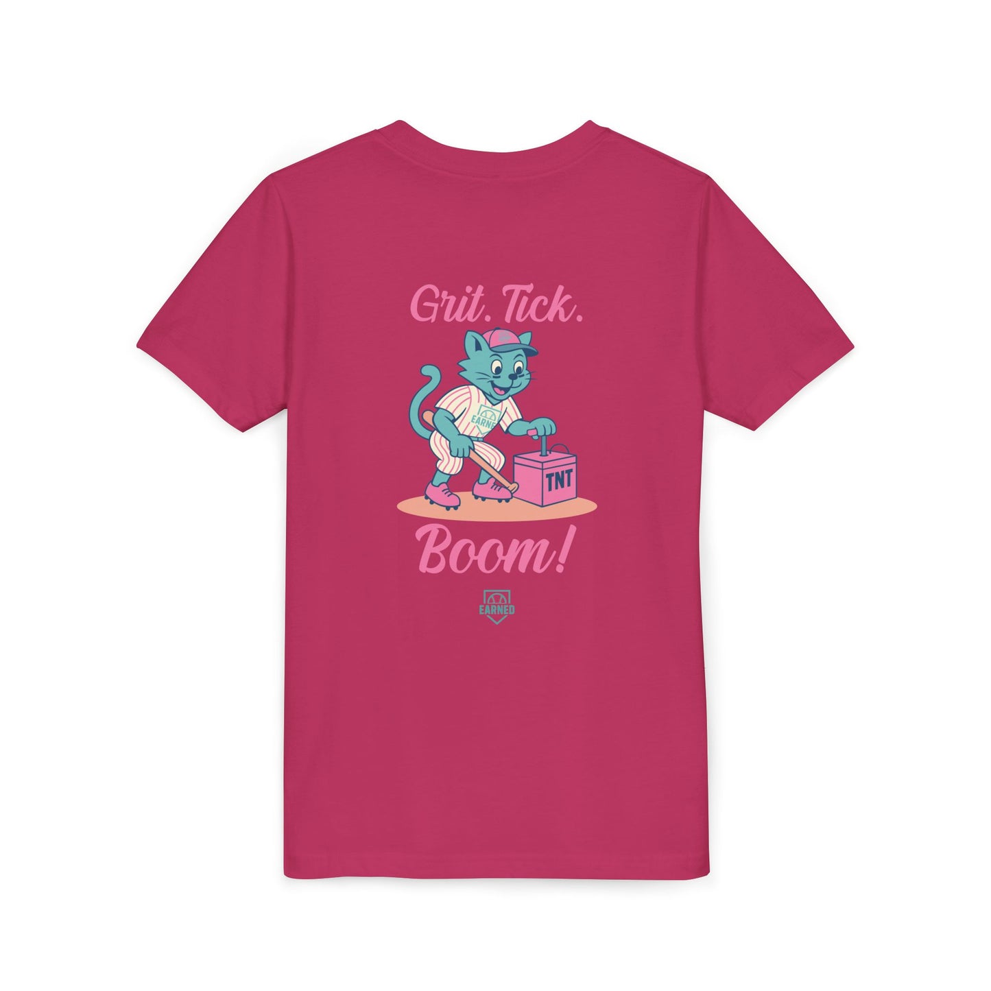 GRIT. TICK. BOOM! Youth Tee - TOMFOOLERY Collection