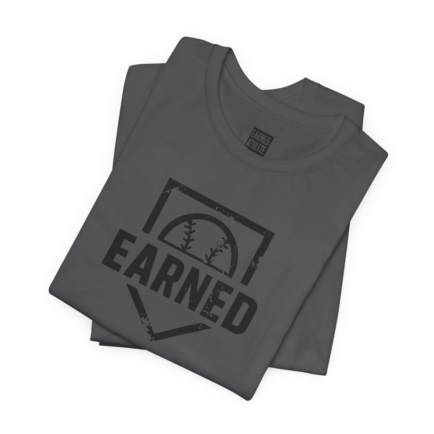 EARNED Logo Tee (Black Logo)