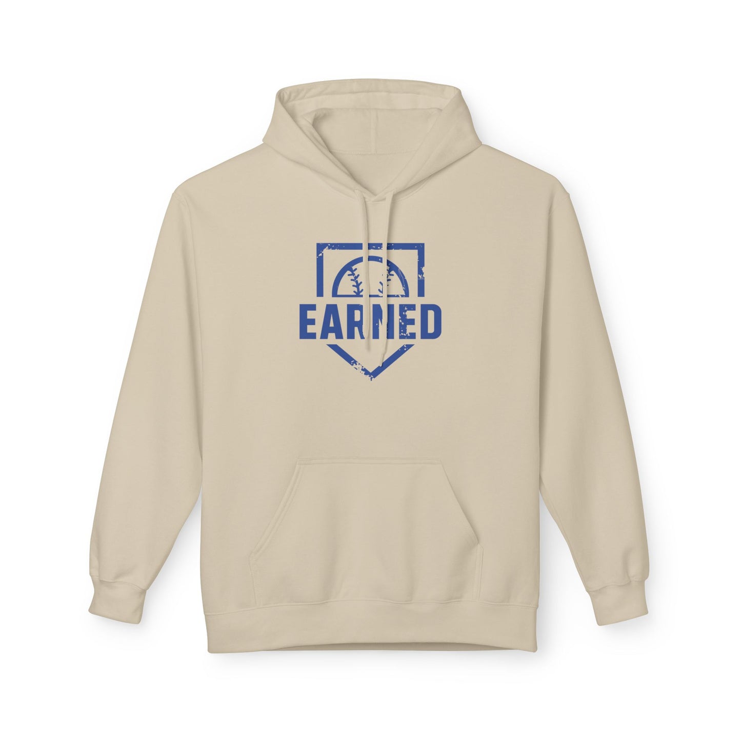 EARNED Logo Hoodie (Blue Font)
