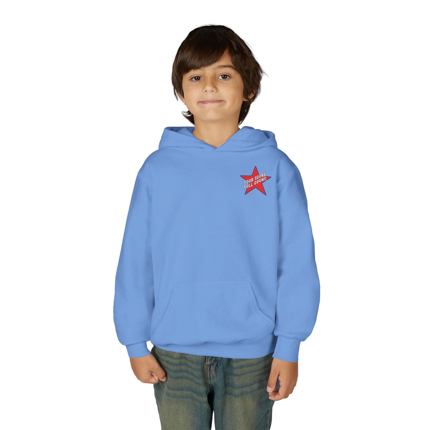 FOUR SCORE, FULL COUNT Youth Hoodie - AMERICA 250 Collection