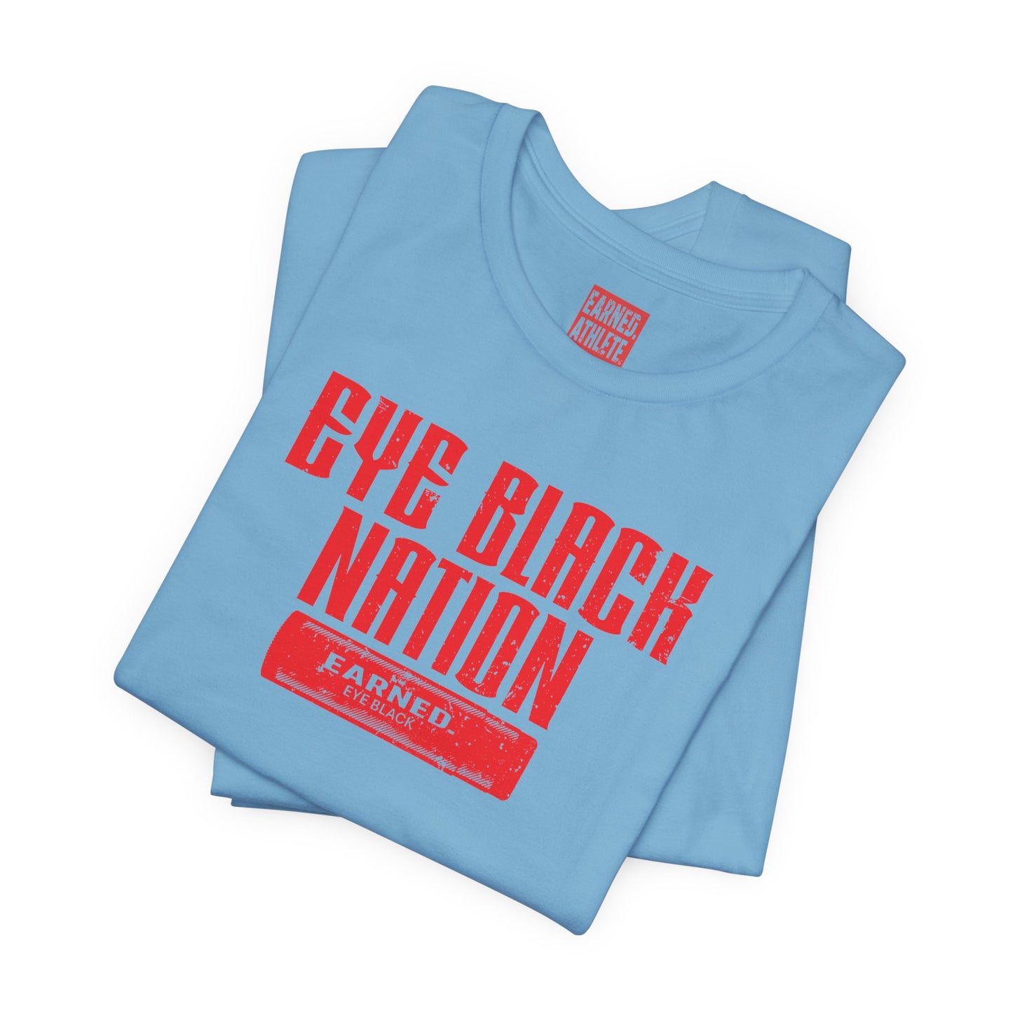 EYE BLACK NATION Tee (Red Font)