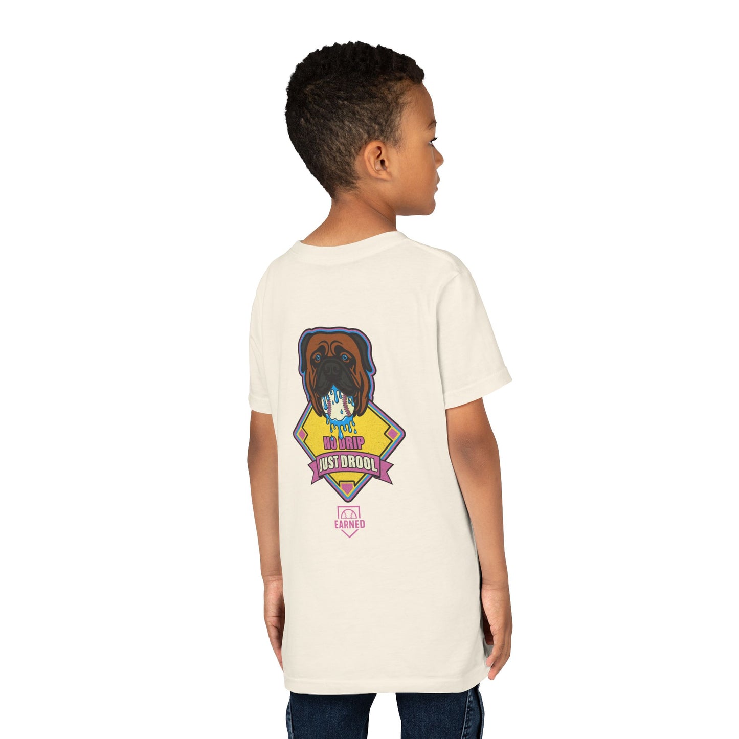 NO DRIP. JUST DROOL. Youth Tee - BARK PARK Collection