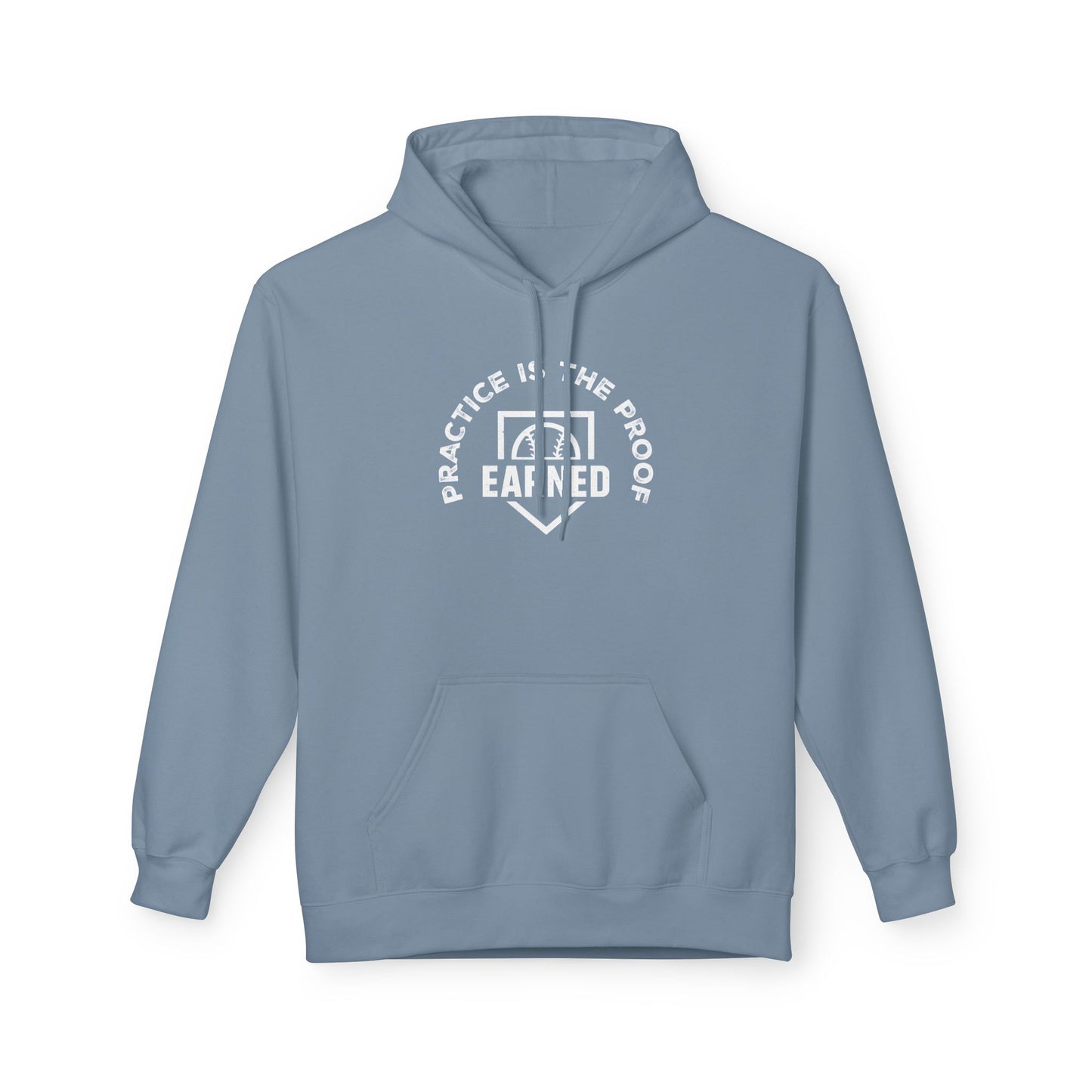 PRACTICE IS THE PROOF Hoodie (White Font)