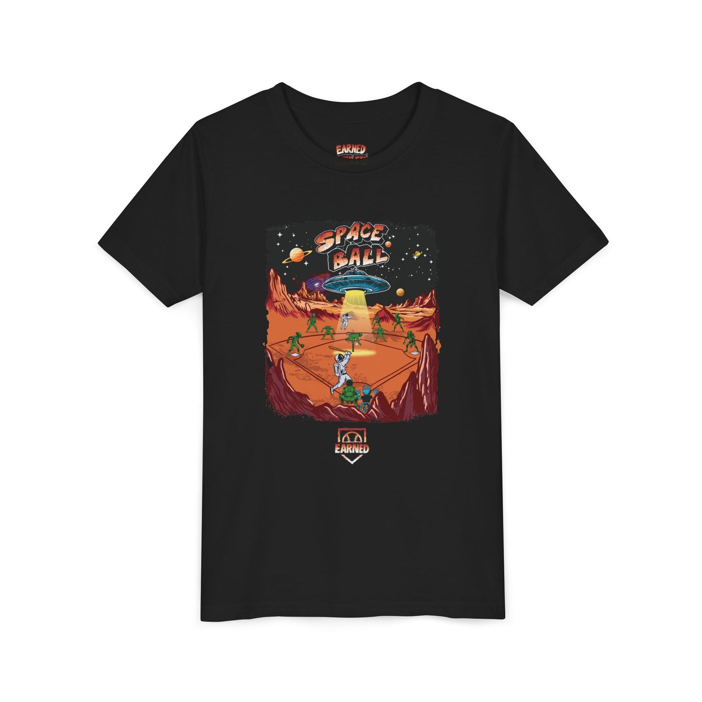 SPACE BALL: INFIELD FLY ABDUCTION Youth Tee (Color)