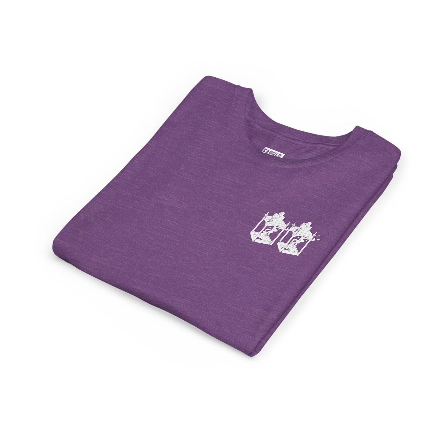 ONE IF BY LAND, TWO IF IT'S A DOUBLE Youth Tee (Paul Revere White)