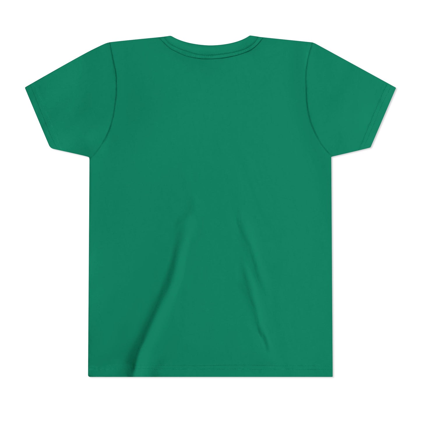 SWEAT FIRST. SHINE LATER. Youth Tee (White Font)