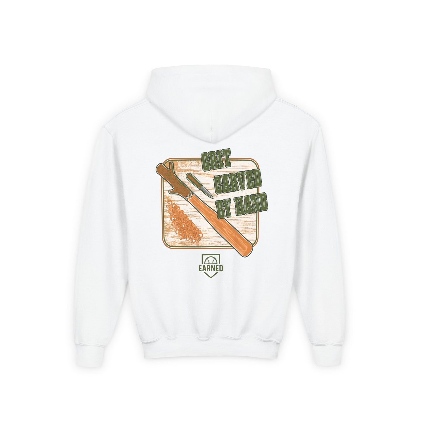 GRIT CARVED BY HAND Youth Hoodie - LUMBER JACK Collection