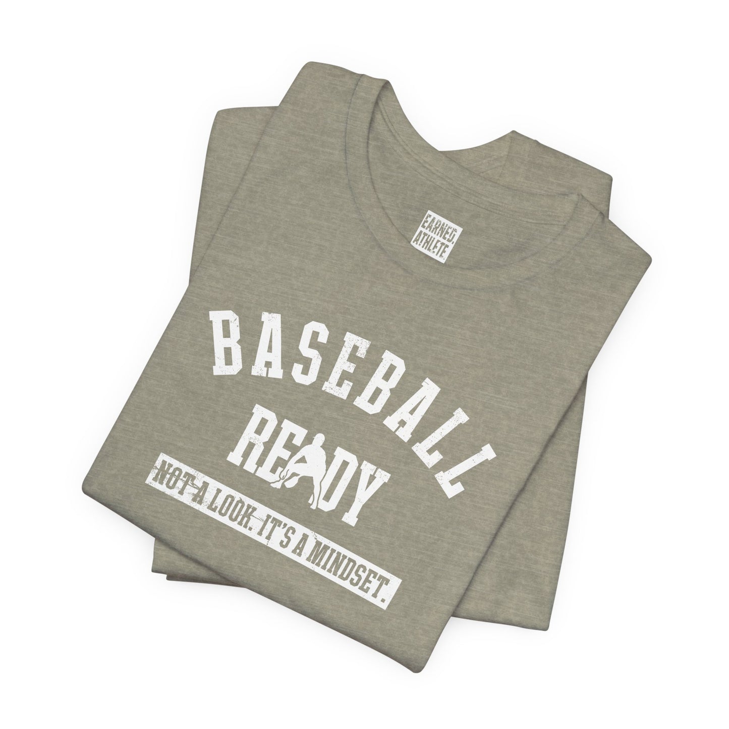 BASEBALL READY Tee (White Font)