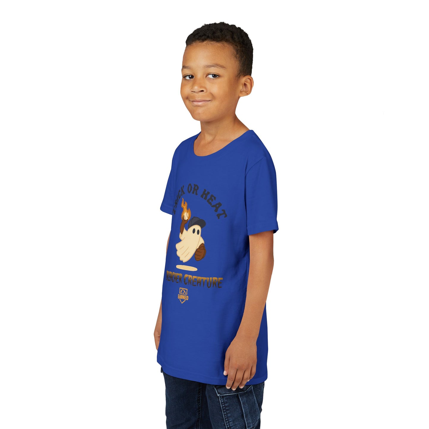 TRICK OR HEAT Youth Tee - BLEACHER CREATURE Collection
