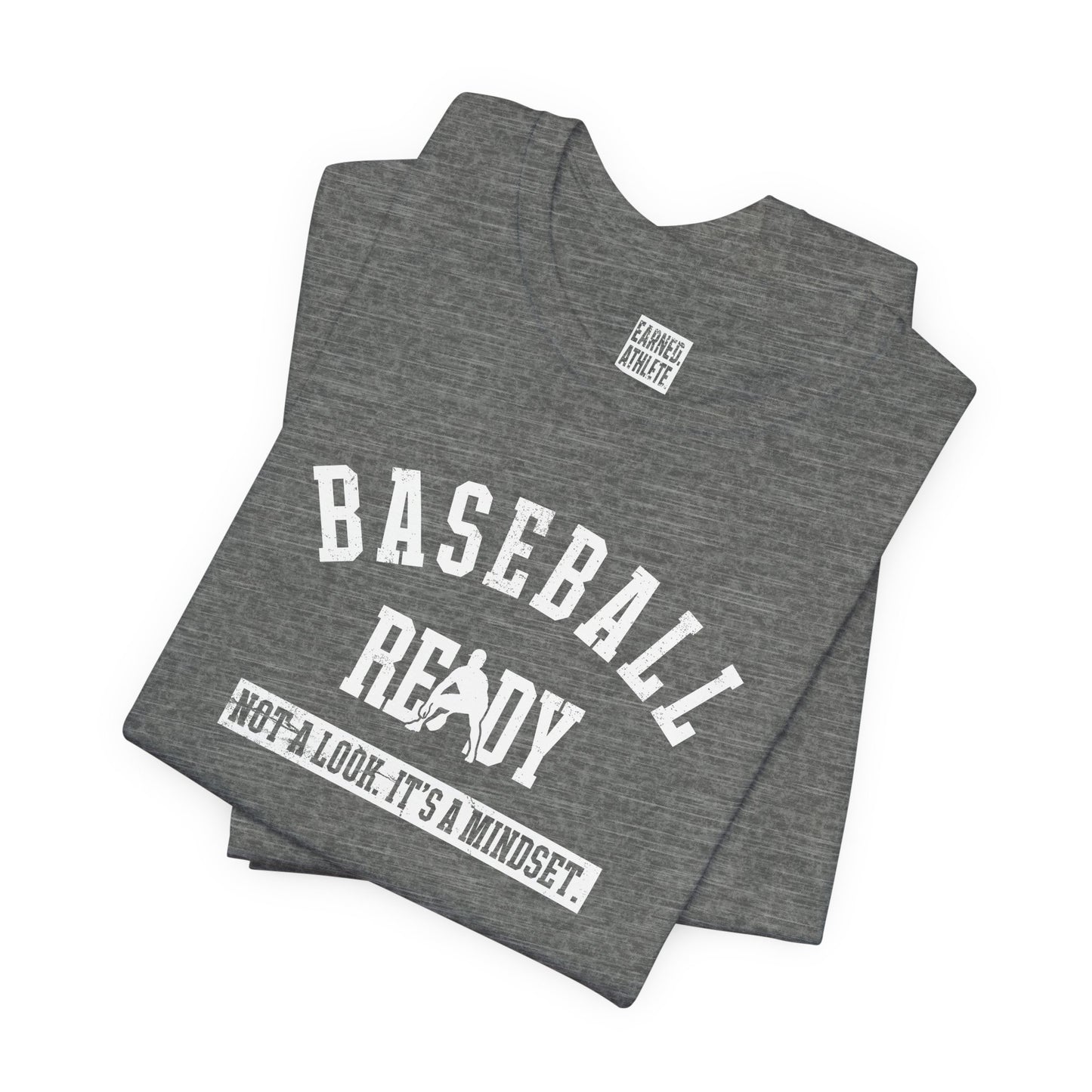 BASEBALL READY Tee (White Font)