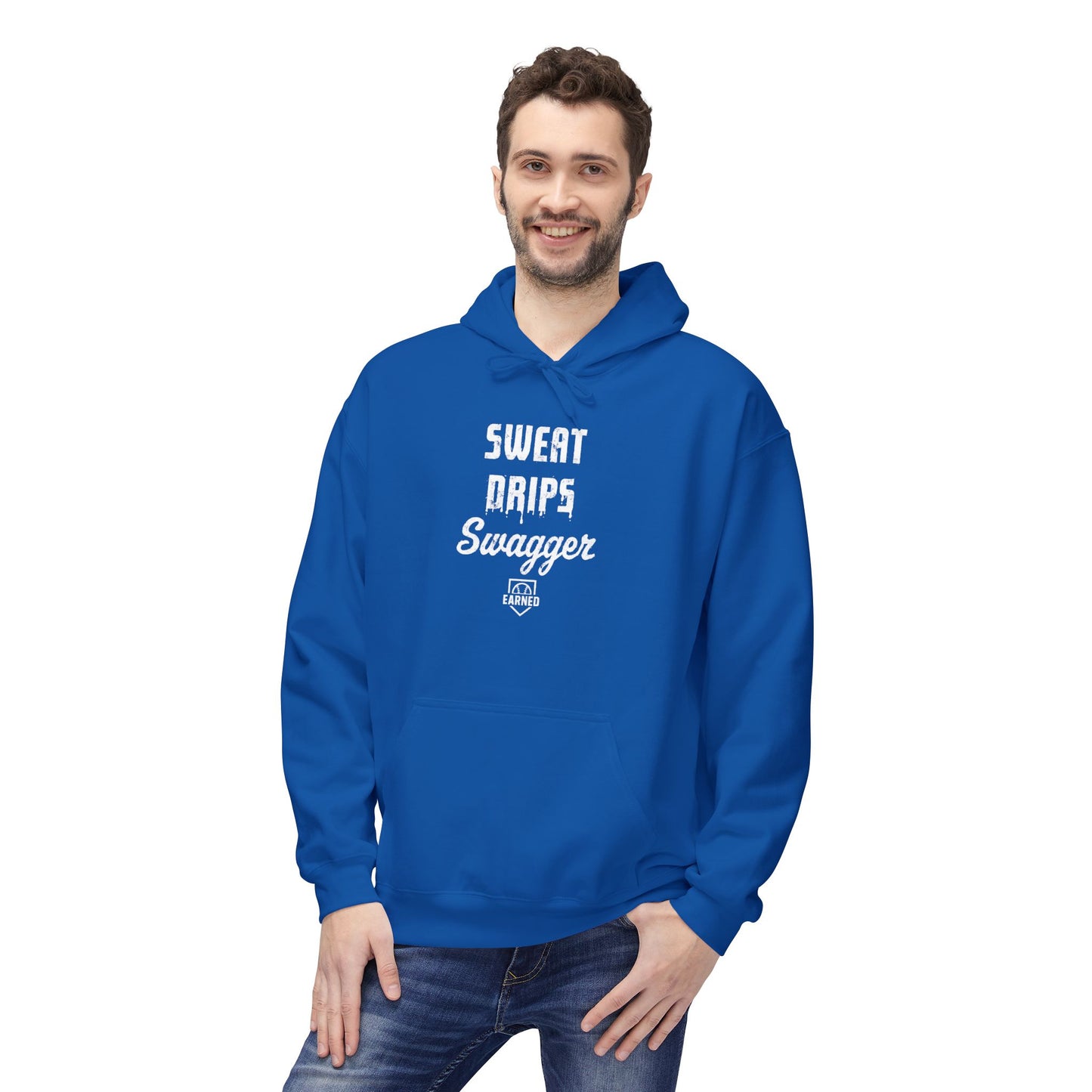SWEAT DRIPS SWAGGER Hoodie (White Font)