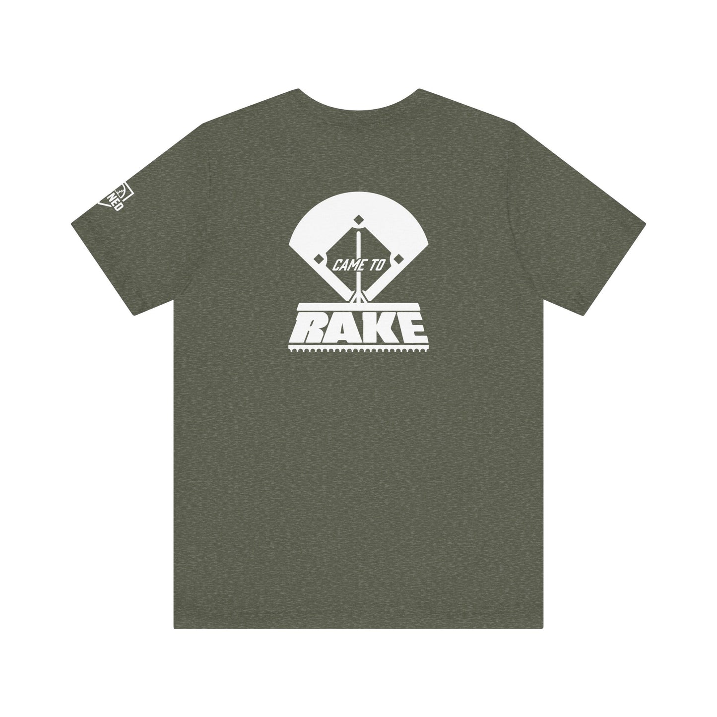 CAME TO RAKE Tee (White Font)