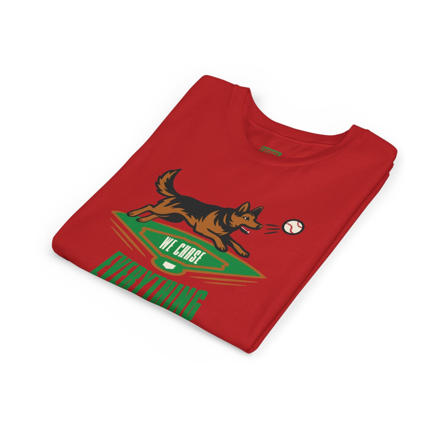 WE CHASE EVERYTHING Youth Tee - BARK PARK Collection