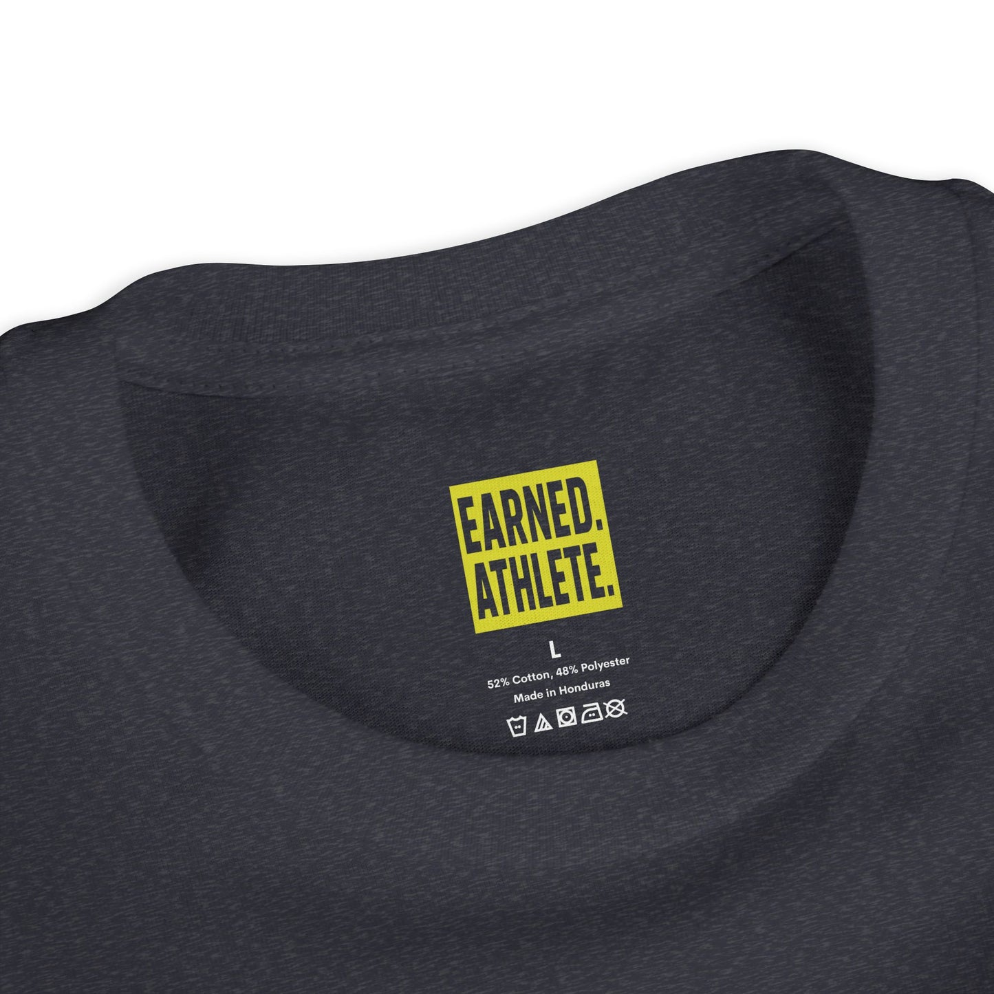 PRACTICE AIN'T OVER TILL THE LIGHTS SHUT OFF Youth Tee (Dark)