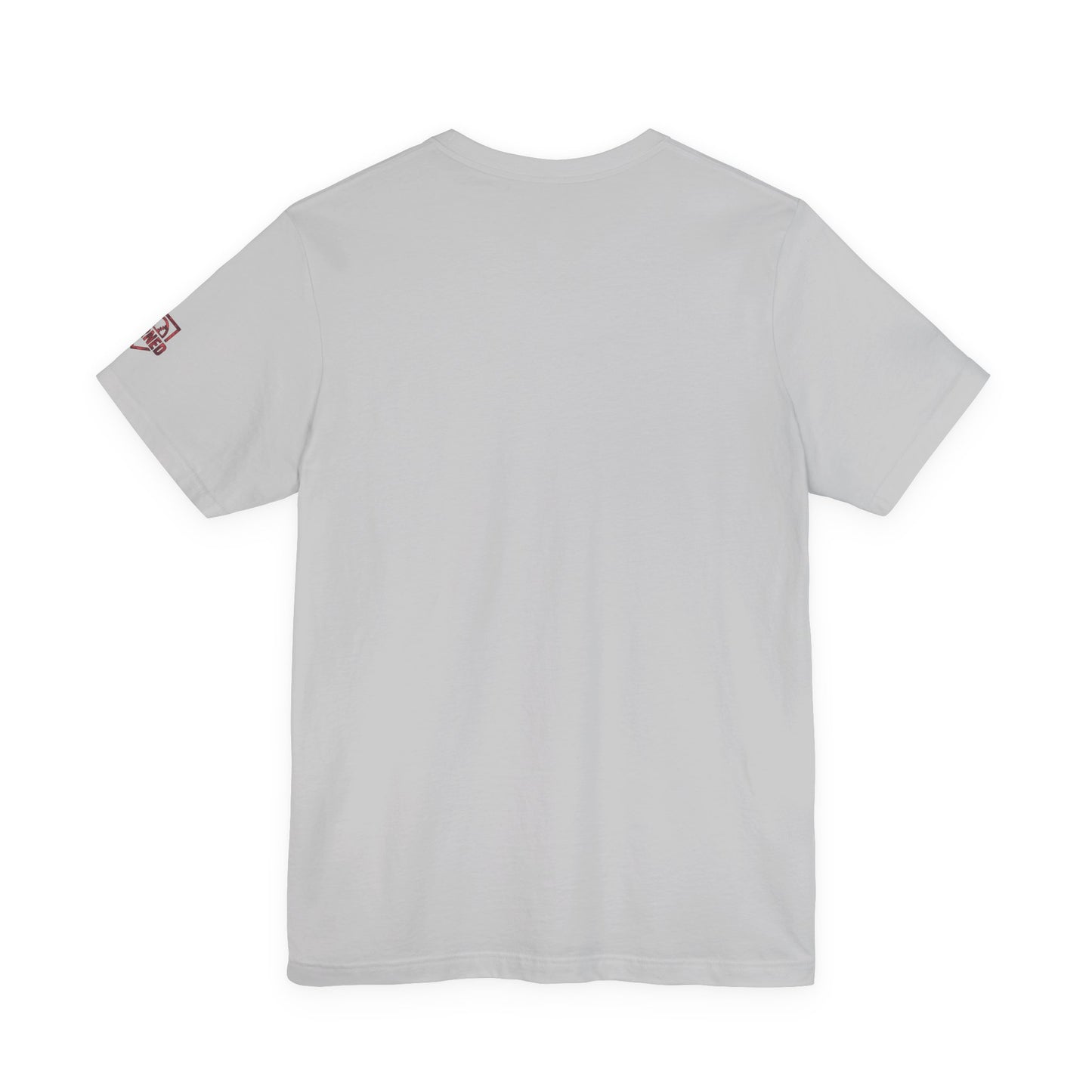 SHOWING UP ADDS UP Tee (Red Camo Font)