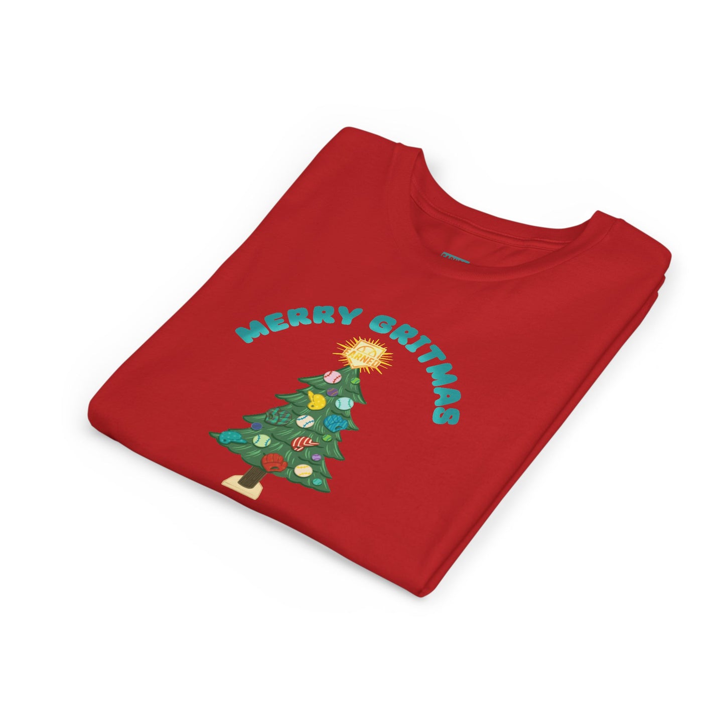 MERRY GRITMAS Youth Tee - SLEIGH SQUAD Collection