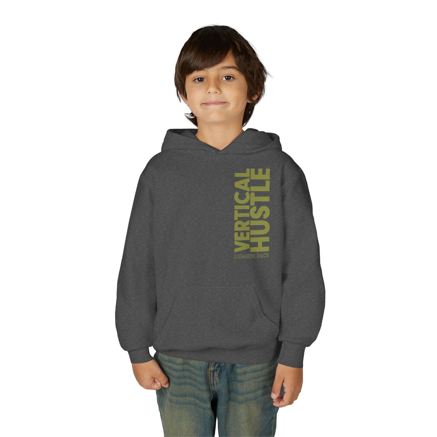 VERTICAL HUSTLE Youth Hoodie - LUMBER JACK Collection